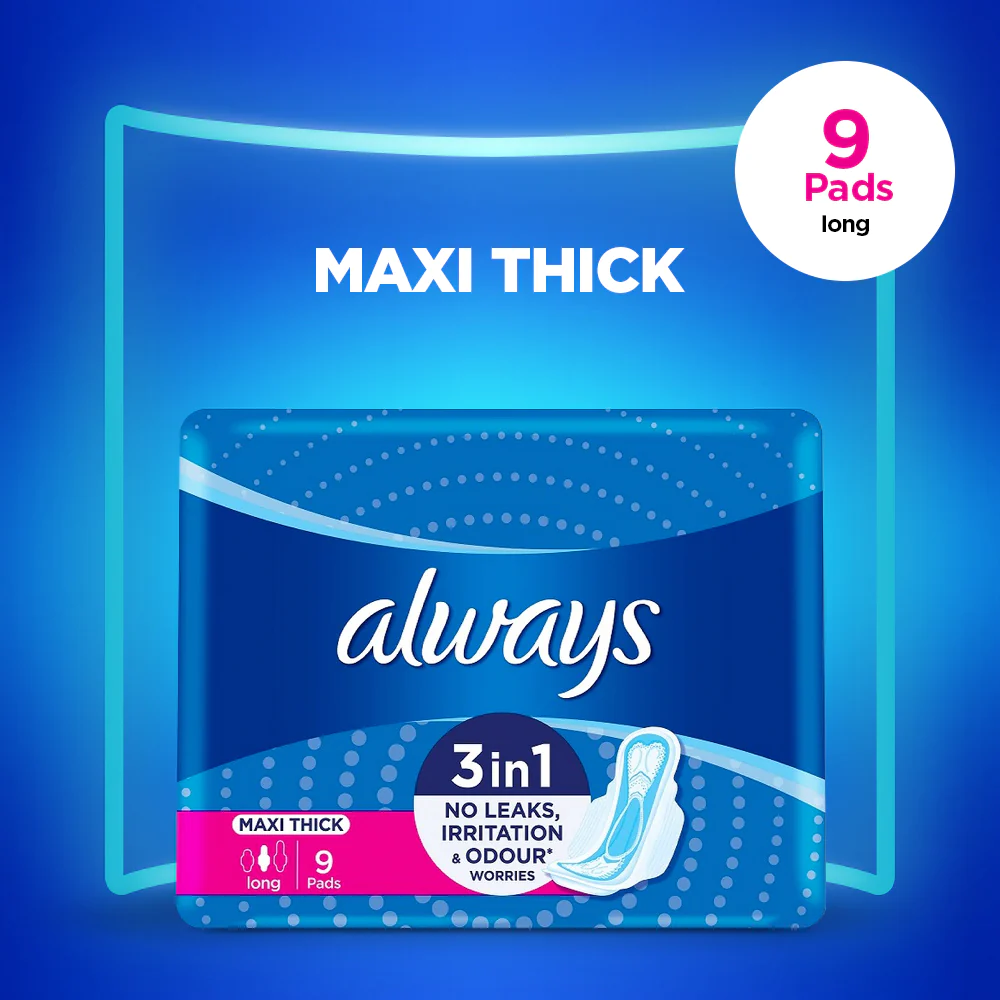 ALWAYS MAXI THICK EXTRA LONG (10 PEICES)